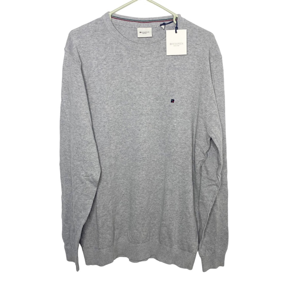 Redgreen sweaters men’s size large Julie light gray melange New with tags